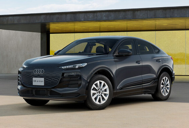 アウディの新型プレミアムミッドサイズ電動SUVクーペ「Q6スポーツバックe-tron」シリーズが日本上陸