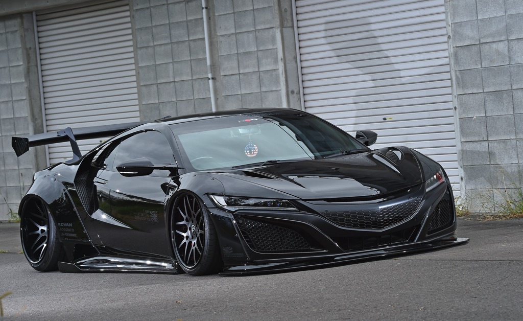 絶対に煽られない超絶ロー ワイドnsx 漆黒のワークスフェンダー仕様 Web Option 自動車情報サイト 新車 中古車 Carview