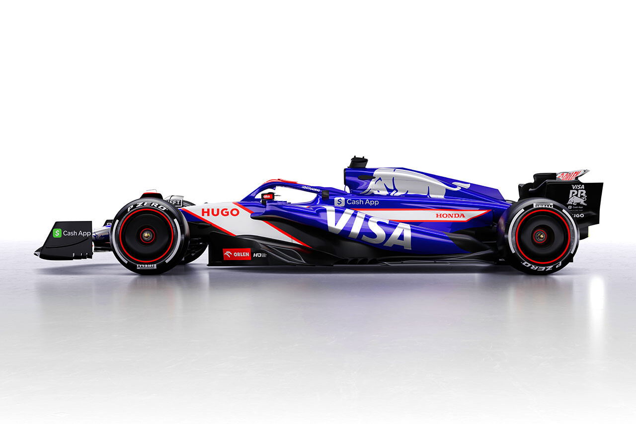 レーシング・ブルズF1が2024年型F1マシン『VCARB 01』のリバリー