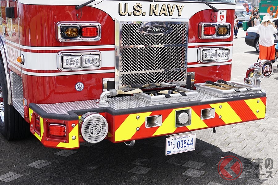 消防車もオラオラが必要 お国柄が出る日米の消防車で決定的な違いとは くるまのニュース 自動車情報サイト 新車 中古車 Carview