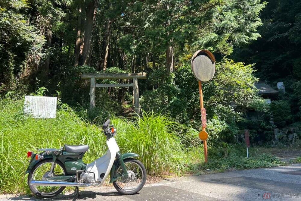 散策ムリ!!　「発坂峠」は土岐氏と里見氏が対峙した古戦場　バイクで往く城跡巡り