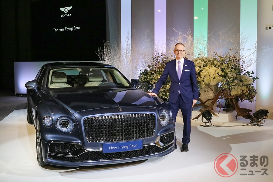 お値段2700万円の豪華リムジンかつスポーツセダンのベントレー フライングスパー 日本上陸 くるまのニュース 自動車情報サイト 新車 中古車 Carview