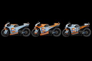 【MotoGP】トラックハウス、開幕2戦で大注目ガルフオイル特別カラーを終盤戦で復活！　ファン投票で3種類から決定へ