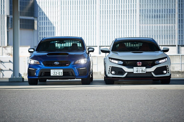 WRX STIとシビック タイプRをサーキットでガチ対決させる