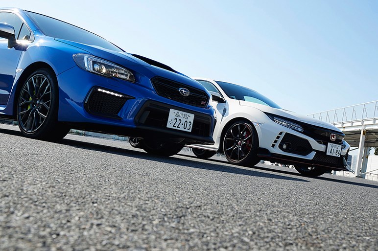 WRX STIとシビック タイプRをサーキットでガチ対決させる