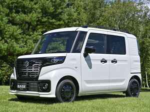 スペーシア 第4のバリエーションは、軽商用車の「スペーシア BASE」！　遊びに仕事に自由自在の空間性能