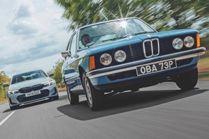 BMW 3シリーズ E21型とG20型（2）　違う見た目に秘めた特長　半世紀磨き込んだ賜物