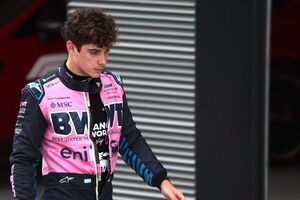 アルピーヌのコラピント、ピレリタイヤテストでクラッシュ。自分のF1キャリアにもダメージか