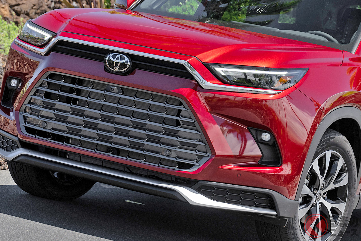 全長5.1m!? トヨタの巨大3列SUV「グランドハイランダー」詳細発表 米国