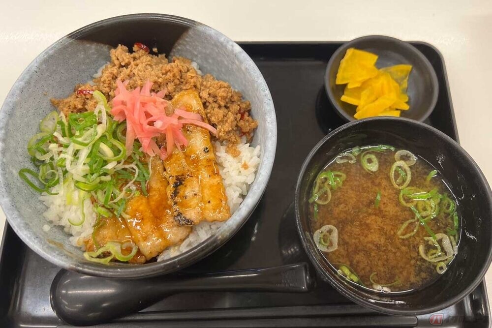 名神高速「養老SA」でふたつの味わいを楽しめる豚丼に舌鼓！