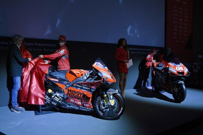 MotoGP：ドゥカティファクトリーが2020年の参戦体制を発表。デスモセディチGP 20をお披露目