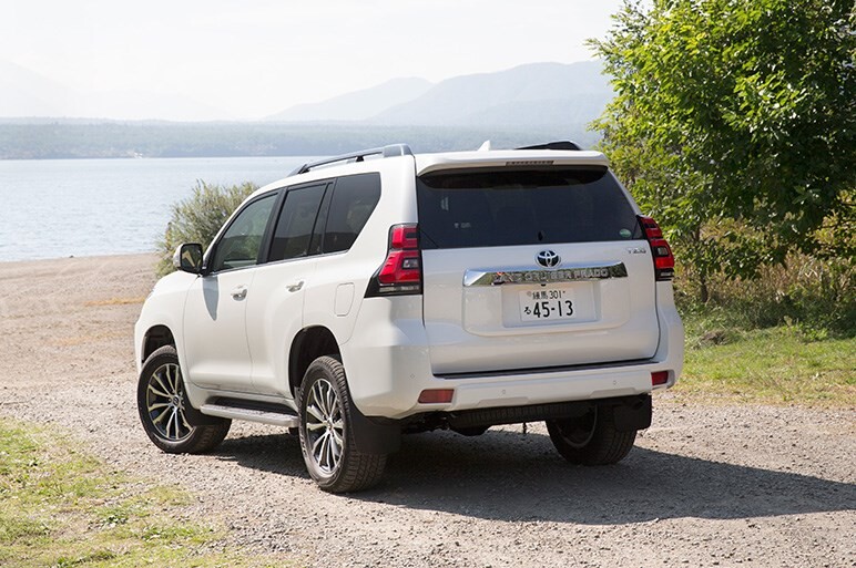 MC版プラドに試乗。見た目はイマ風になっても懐かしのクロカン四駆風味が残る