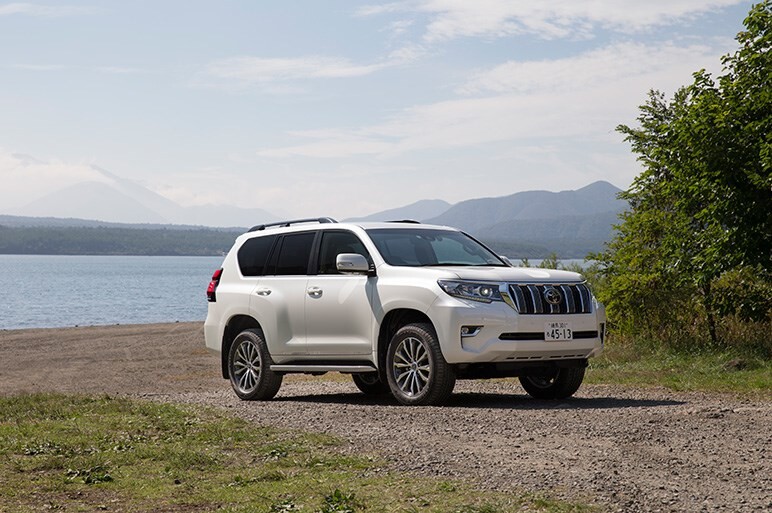 MC版プラドに試乗。見た目はイマ風になっても懐かしのクロカン四駆風味が残る