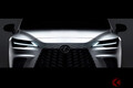 レクサス新型SUV「RX」の新デザイン披露！ 迫力ある「新スピンドル」の反響は？ 6月1日に世界初公開へ