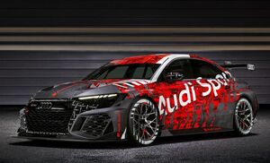 アウディの新型TCRレーシングカー「RS3 LMS」が初公開