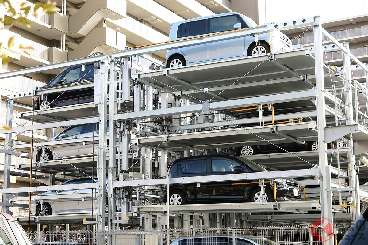 Suvやミニバン全盛の今 立体駐車場 の高さ制限どうなってる 商業施設とマンションで異なる 上限1550mm の実態 くるまのニュース 自動車情報サイト 新車 中古車 Carview
