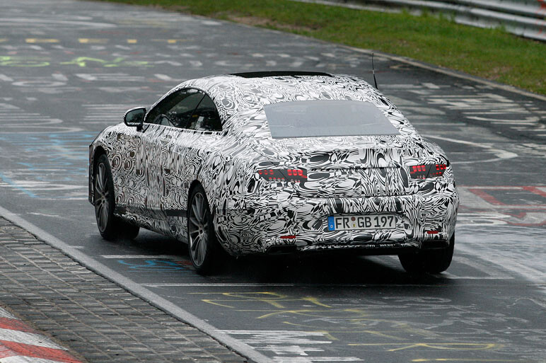 欧州デビューの次期Sクラス、クーペ版を捕獲！