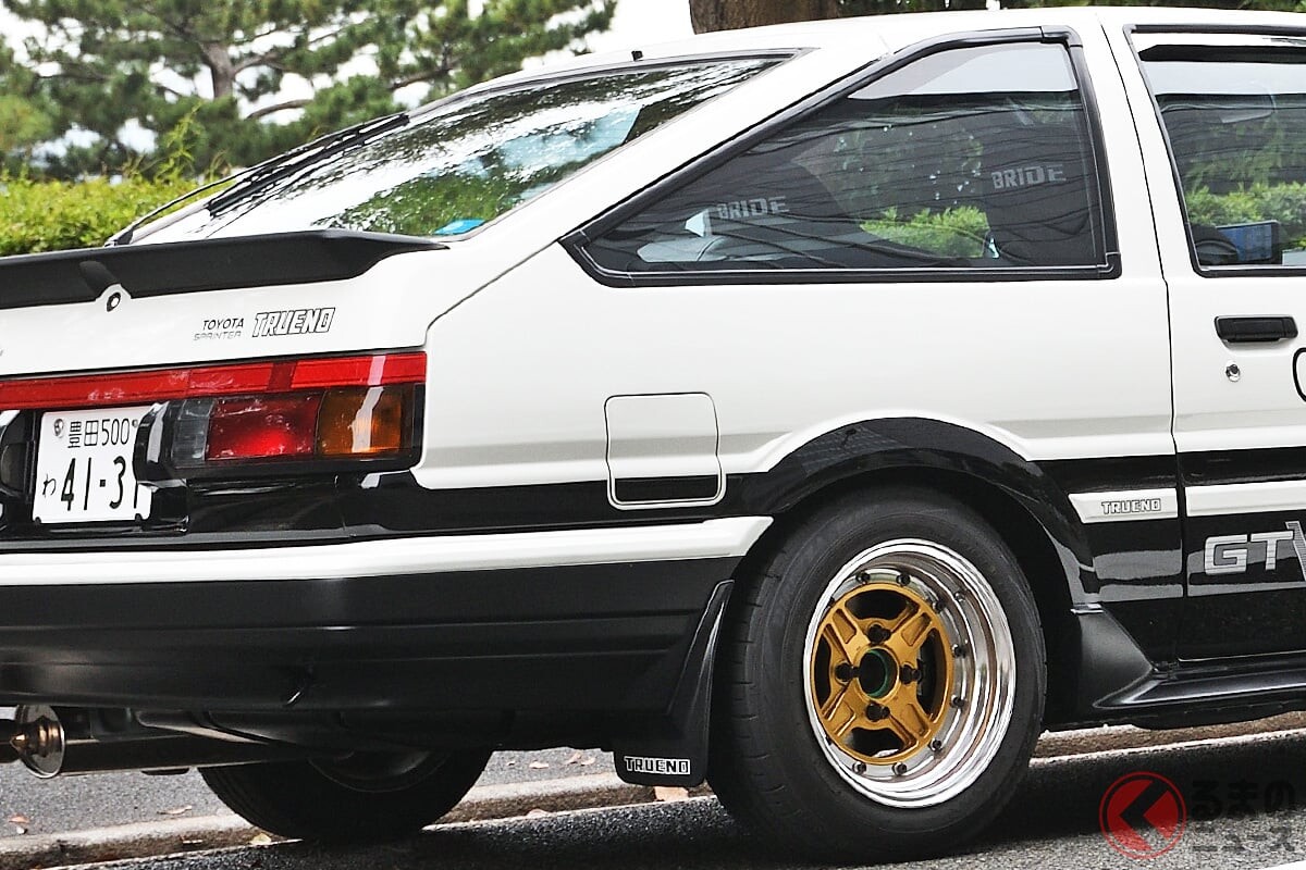 5速MT搭載！ トヨタ「超スゴいAE86」登場！ 「こんな出来がいい
