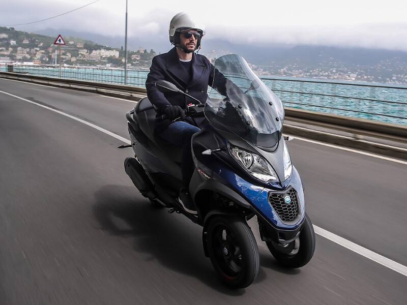 【ピアッジオ】ピアッジオグループがオートリブ社とバイク用エアバッグを共同開発