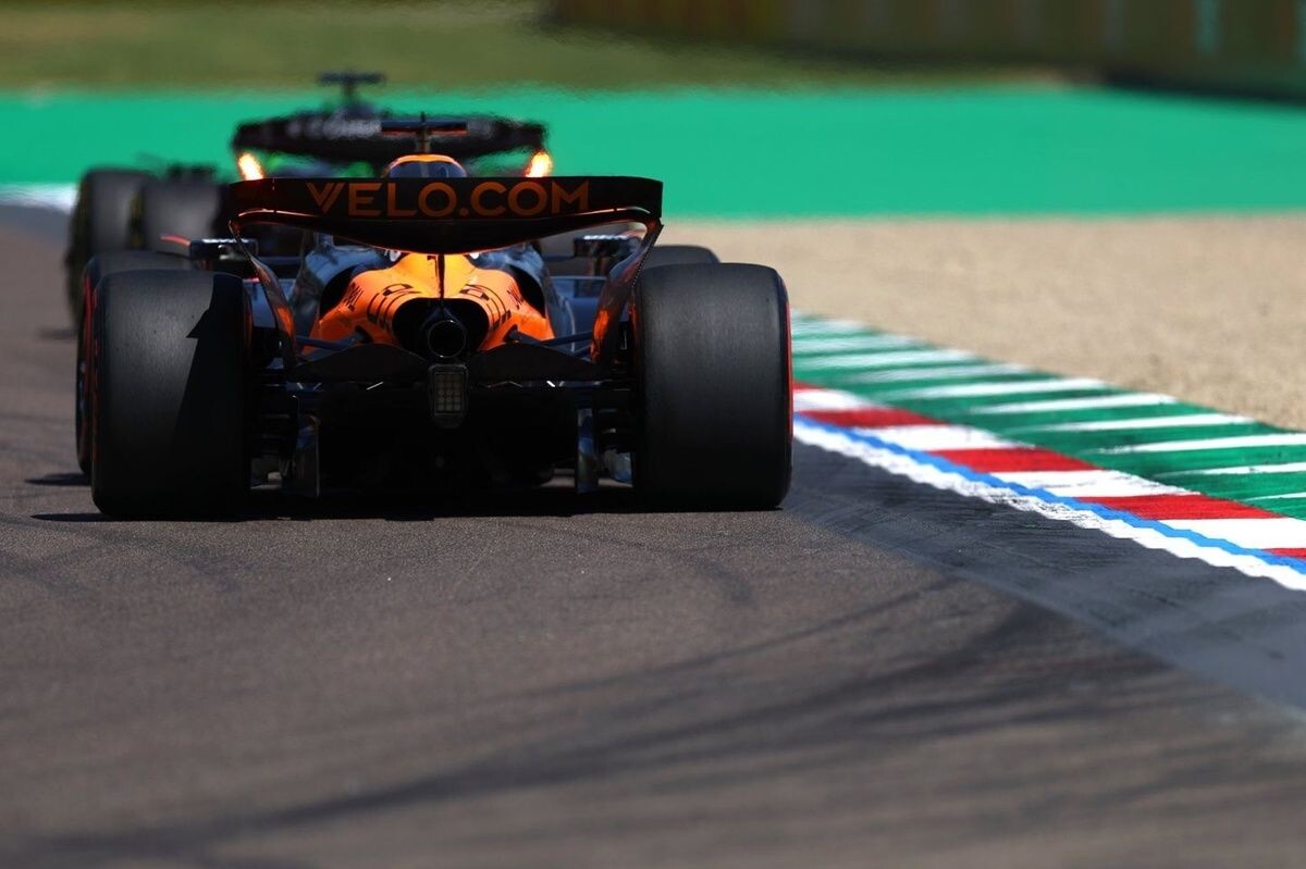 F1エミリア・ロマーニャ予選速報｜ピアストリがフェルスタッペンを0.034秒差で下しポール獲得。角田裕毅は大クラッシュ