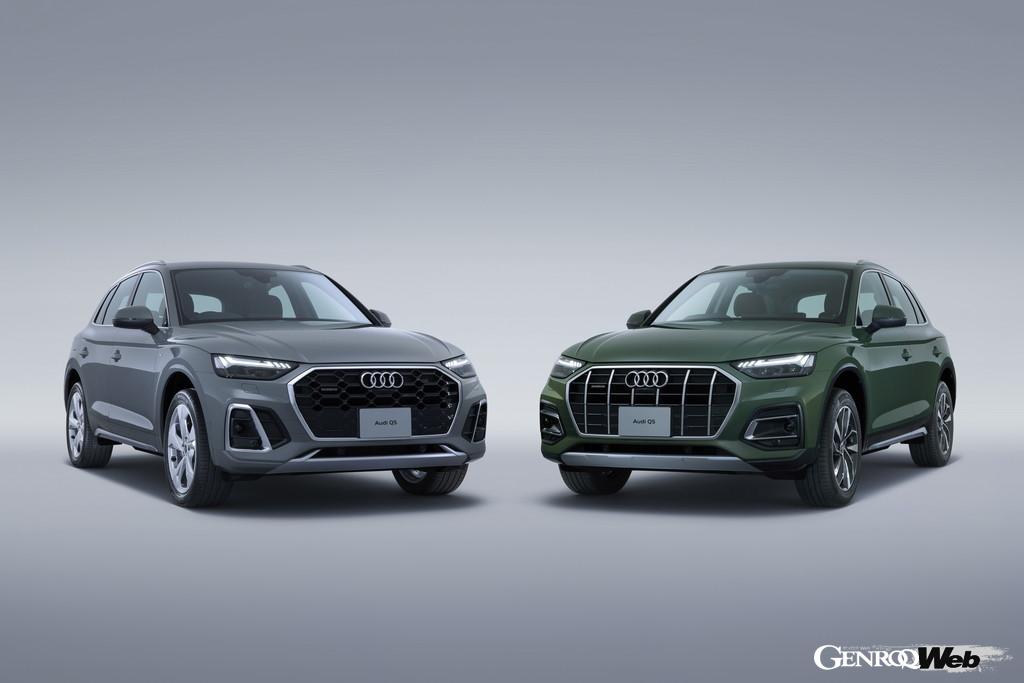 新型アウディ Q5シリーズ上陸 ミッドサイズsuvセグメントで異彩を放つシャープなアピアランスを採用 Genroq Web 自動車情報サイト 新車 中古車 Carview