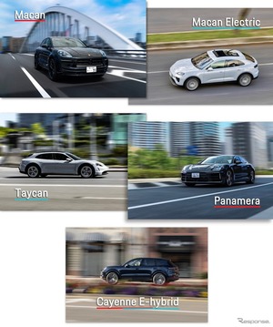 ポルシェスタジオ銀座、EV・エンジン車・ハイブリッド車の乗り比べ試乗を開始