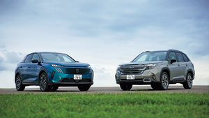 スバル「フォレスター」vsプジョー「3008」、個性派ブランドのフラッグシップSUV対決