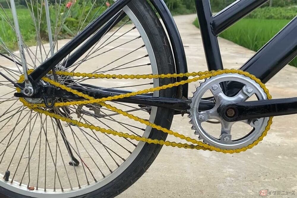 誰トク!?」な魔改造チャリ爆誕 「逆に漕いでも前に進む」究極のムダDIY