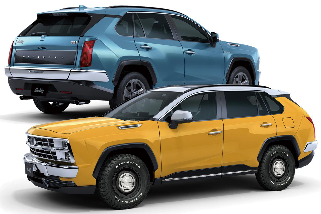 ミツオカ バディ はトヨタrav4ベースのsuv ロックスターに続くアメリカンテイストが素敵 Webモーターマガジン 自動車情報サイト 新車 中古車 Carview