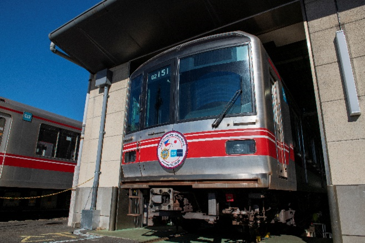 東京メトロ：フィリピンFEATI大学へ丸ノ内線02系車両を譲渡