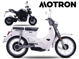 【MOTRON】新興ブランド「MOTRON（モートロン）」の電動バイク2モデルが東京モーターサイクルショーでデビュー！