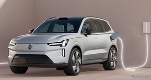 ボルボ『EX90』、米国で双方向充電に対応…家庭用電源として活用可能に