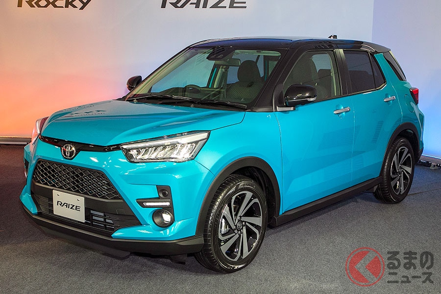 トヨタが5ナンバーSUV新型「ライズ」発表　見た目はミニ「RAV4」 大中小SUV揃え市場席巻か