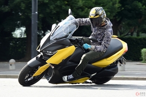 スポーティさと上質感で250ccスクーターの存在価値を再発見！ ヤマハ「XMAX」試乗