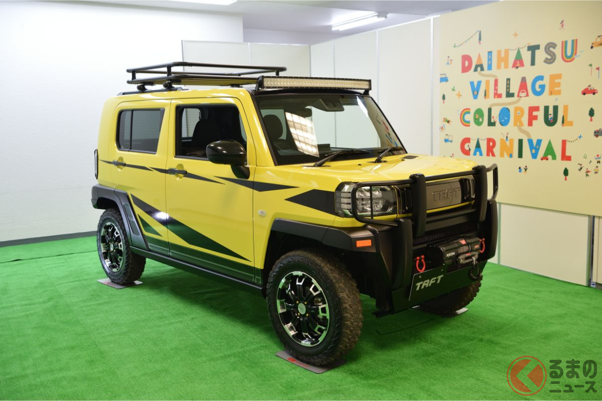 最強 タフト 爆誕 車高を10cmアップでタフさ際立つモデルが登場 くるまのニュース 自動車情報サイト 新車 中古車 Carview