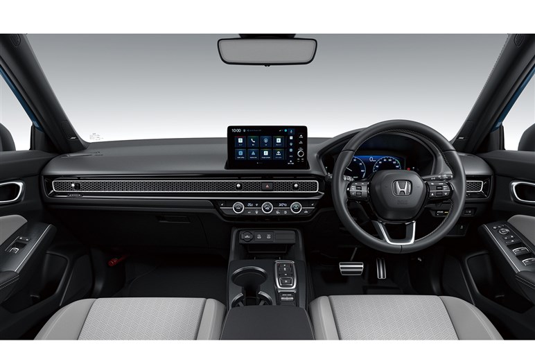 【6速MTの“RS”は420万円】ホンダ シビック改良版価格発表　e:HEVの2グレード化と新色追加など