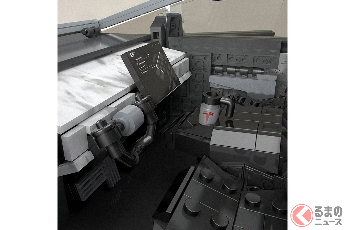 もはや伝説 割れた窓ガラス も忠実再現 テスラ新型 サイバートラック が まさかのブロックに 5月上旬より発売 くるまのニュース 自動車情報サイト 新車 中古車 Carview