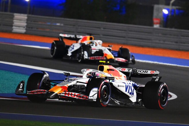 ローソン＆リンドブラッドは「レーシングブルズの野心と若々しいスピリットを体現する存在」と代表。昇格のハジャーにも感謝