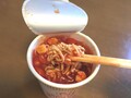 【野菜ジュースでカップラーメンを作る】お湯不要のツーリンググルメです♪