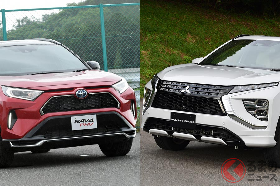 Phevのsuvに新たな刺客 三菱 エクリプスクロス Phev とトヨタ Rav4 Phv を比較 くるまのニュース 自動車情報サイト 新車 中古車 Carview