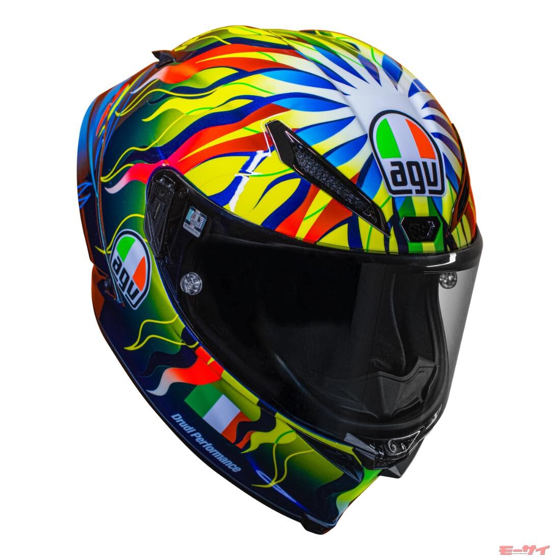 AGV フルフェイスヘルメット バレンティーノ・ロッシデザイン AGV】バレンティーノ・ロッシ選手がFIA世界耐久選手権で使用した
