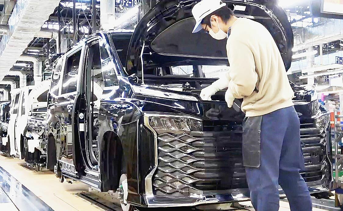 トヨタ、トヨタ車体の富士松工場第2ラインを4/10まで稼働停止　ノア・ヴォクシー・アルファードなどに影響