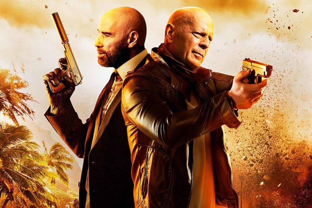 ジョン・トラボルタとブルース・ウィリスが29年ぶりに激突！ 構想10年のアクション大作『オペレーション・ゴールド』