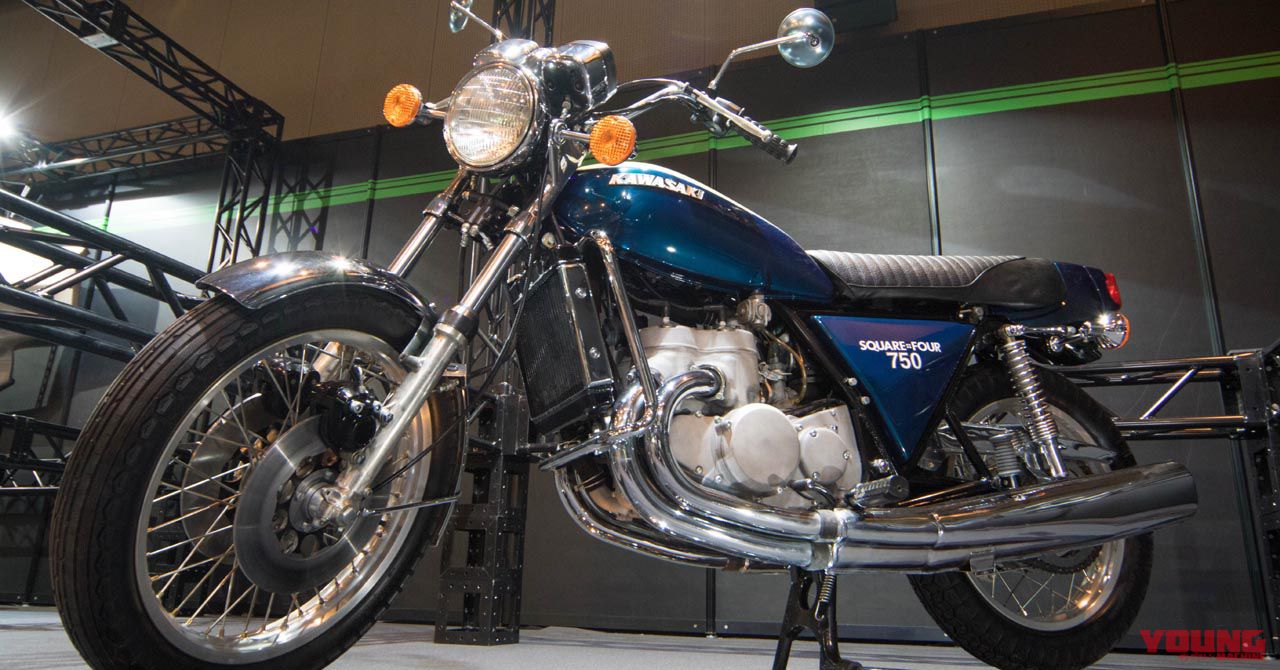幻名車〉カワサキの2ストローク モンスター・SQUAREｰFOUR 750