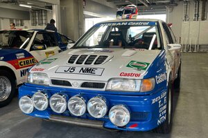 90年代の日産「パルサーGTI-R」のワークスマシンが復活！ ステッカーに至るまで完全復元されたクルマを前に、開発ドライバーだった頃の記憶が蘇る【Key’s note】