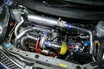 「これぞK12型マーチスーパーターボ！」1.4LエンジンにスーパーチャージャーとTD04ターボをダブル装着！