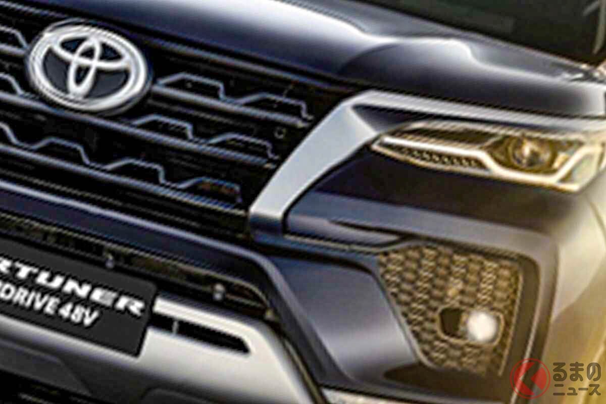 【インド】トヨタ新「“3列”SUV」発表！ “ラダーフレーム”の「本格モデル」に”初”のエコ仕様「ネオドライブ48V」！ 全長4.7m級の「フォーチュナー＆レジェンダー」登場