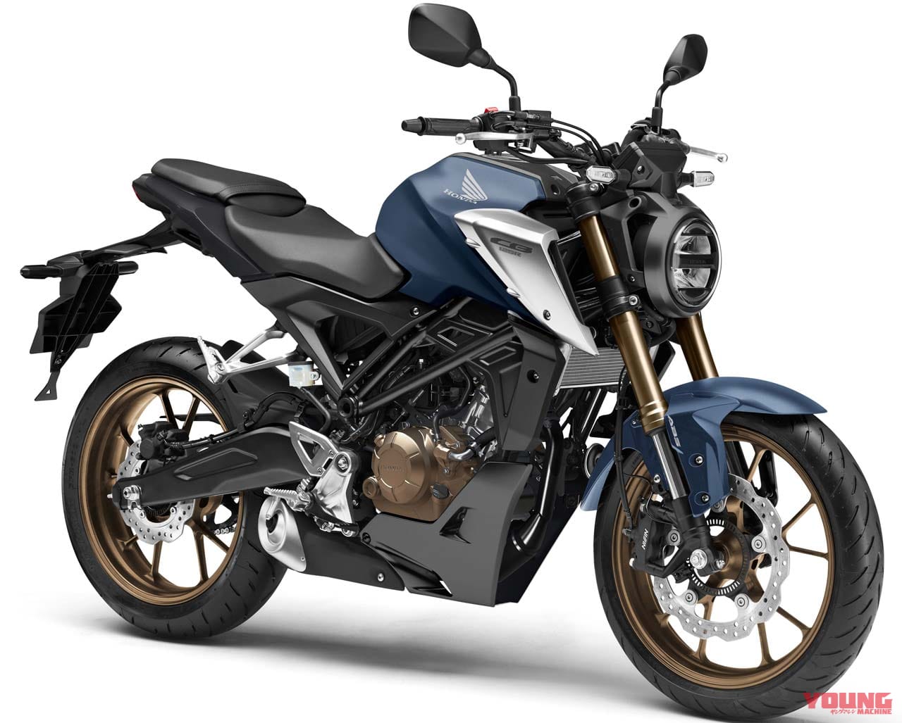 新型ホンダcb125rはユーロ5対応 Dohcヘッド Sff Bp倒立ゲット Webヤングマシン 自動車情報サイト 新車 中古車 Carview