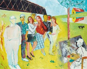 横尾忠則の現在地を世田谷美術館で。新作《連画の河を描く》──今月のアートを深掘り