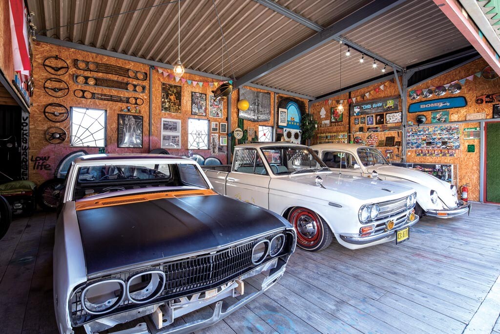 ダットサン&VW！ D.I.Y. で自ら仕上げた､旧車好き施主自慢のアイディアガレージ｡【ガレージライフ】